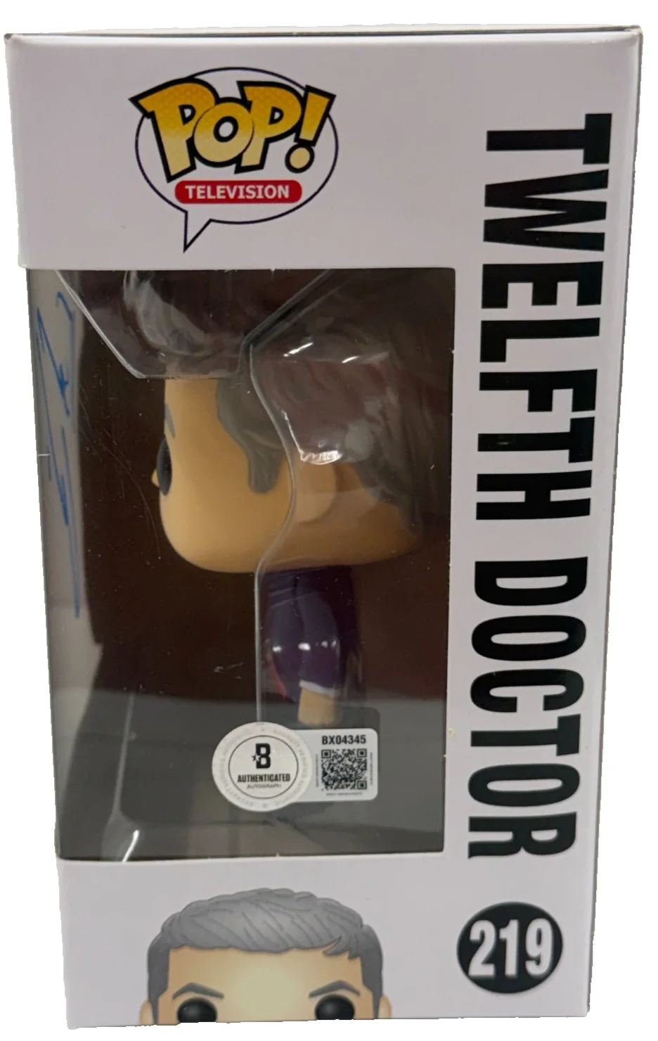 Peter Capaldi — Peter Capaldi Signed Twelfth Doctor Funko Doctor Who Authentic Autograph Beckett, изображение 2