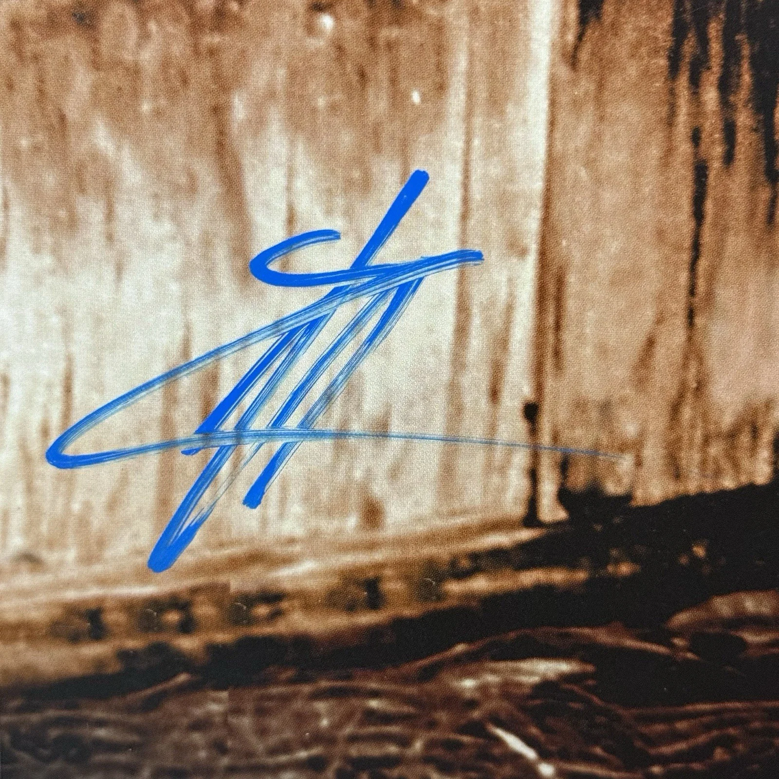Scott Stapp Signed My Own Prison Vinyl Autographed Album Creed Singer JSA COA, image 2