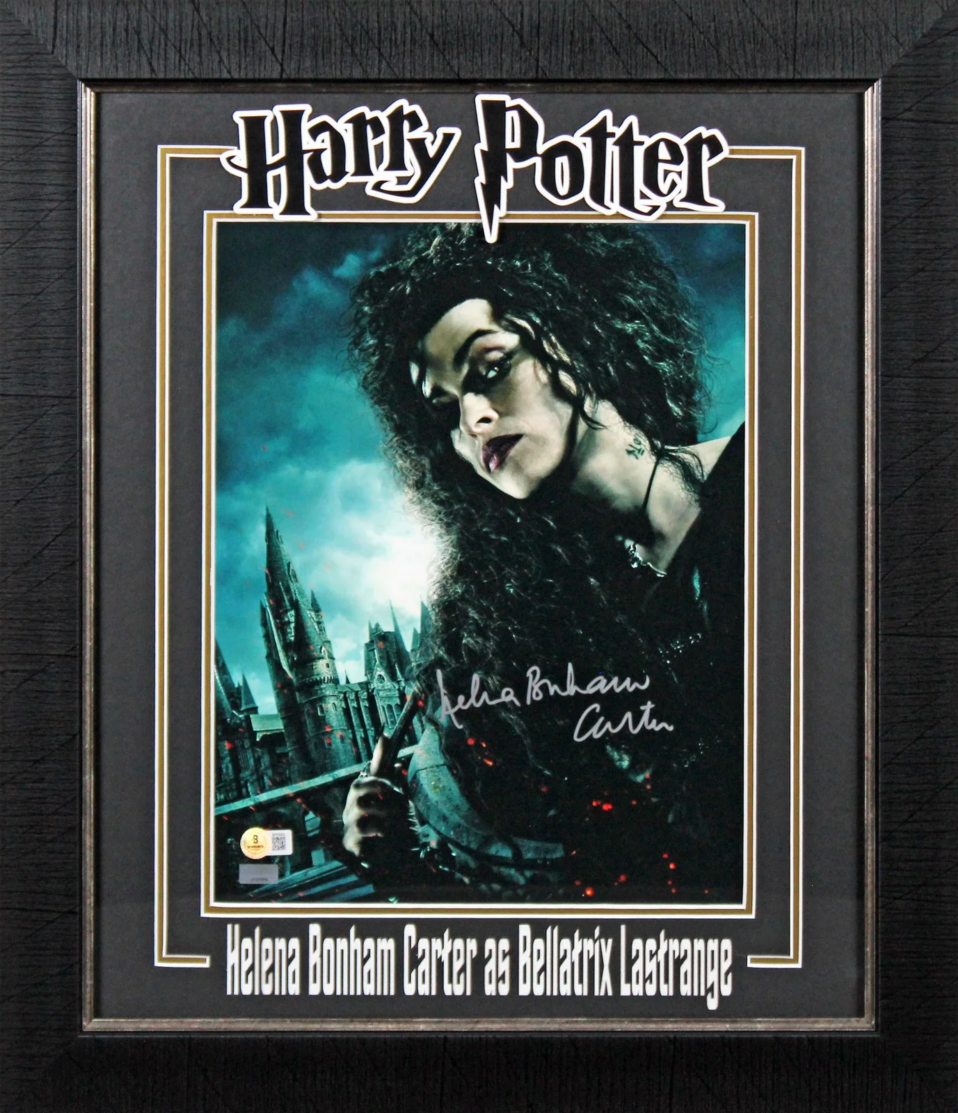 Helena Bonham Carter — Helena Bonham Carter Harry Potter Authentic Signed 11x14 Framed Photo BAS