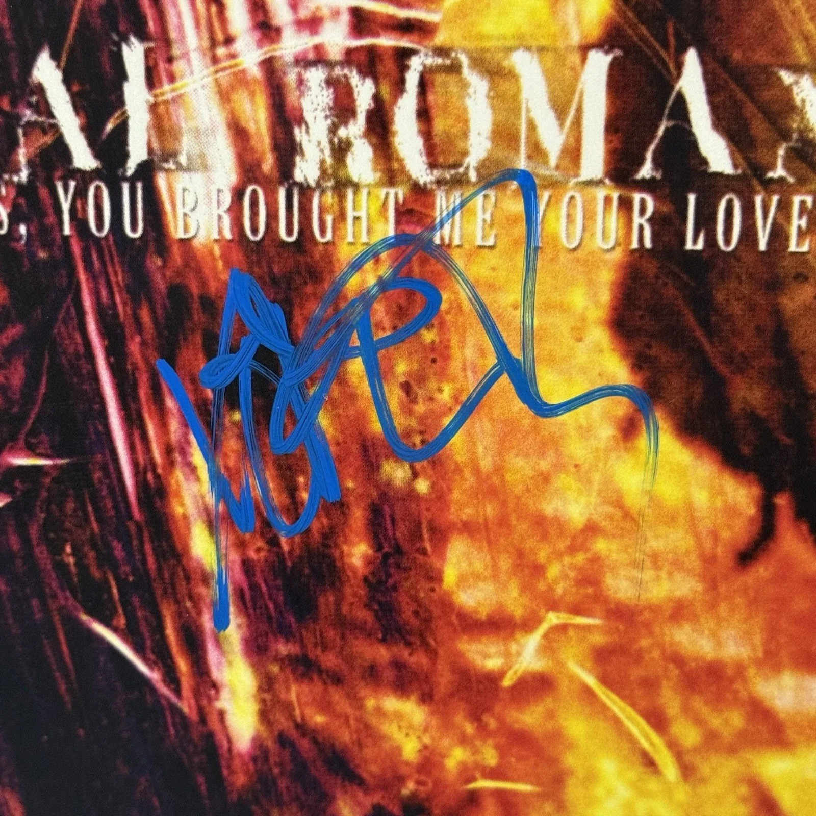 Frank Iero Signed My Chemical Romance Autographed Vinyl JSA COA Rare MCR Album, изображение 2