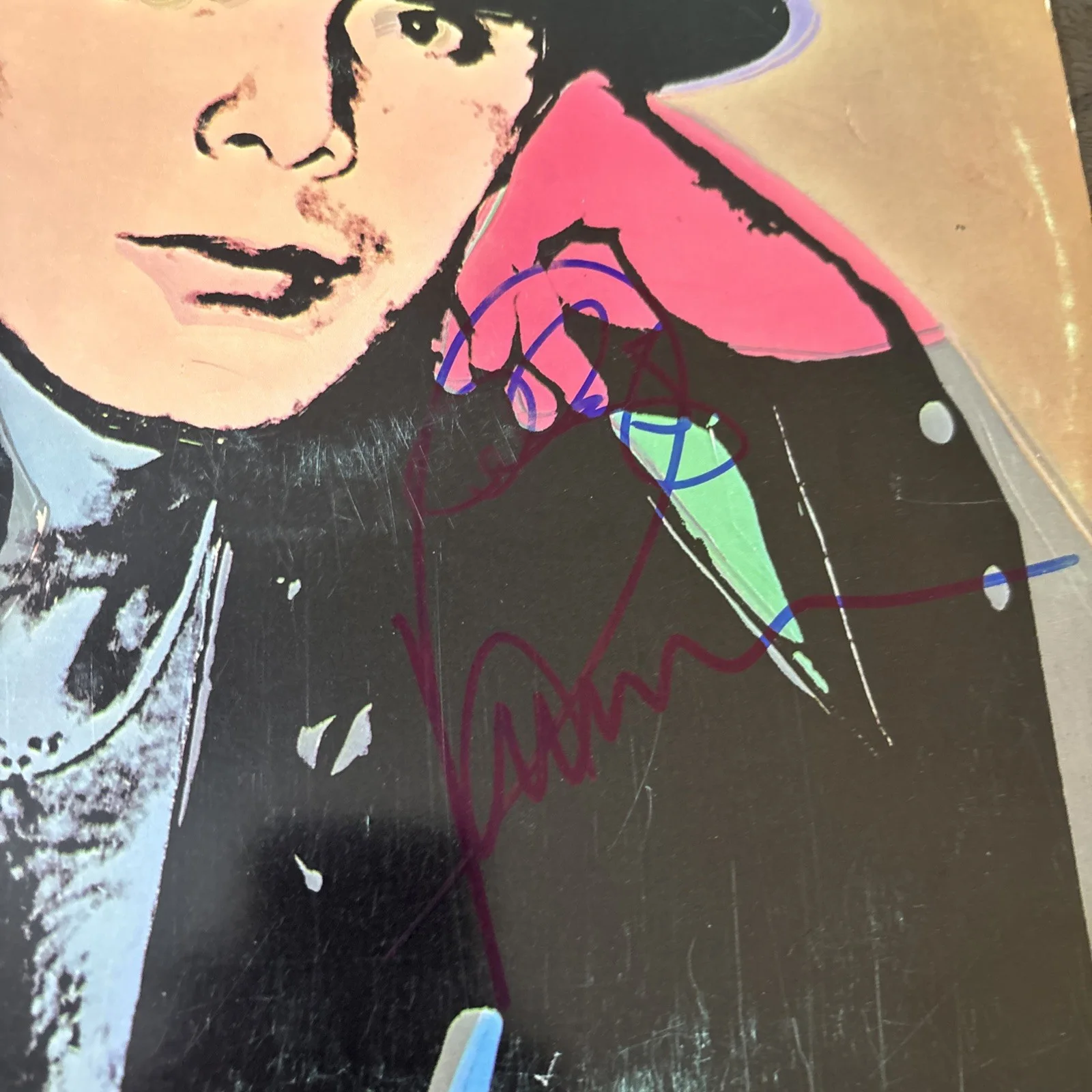 Paul Anka — Paul Anka Authentic Signed The Painter Album Cover Autographed JSA T87242, изображение 2