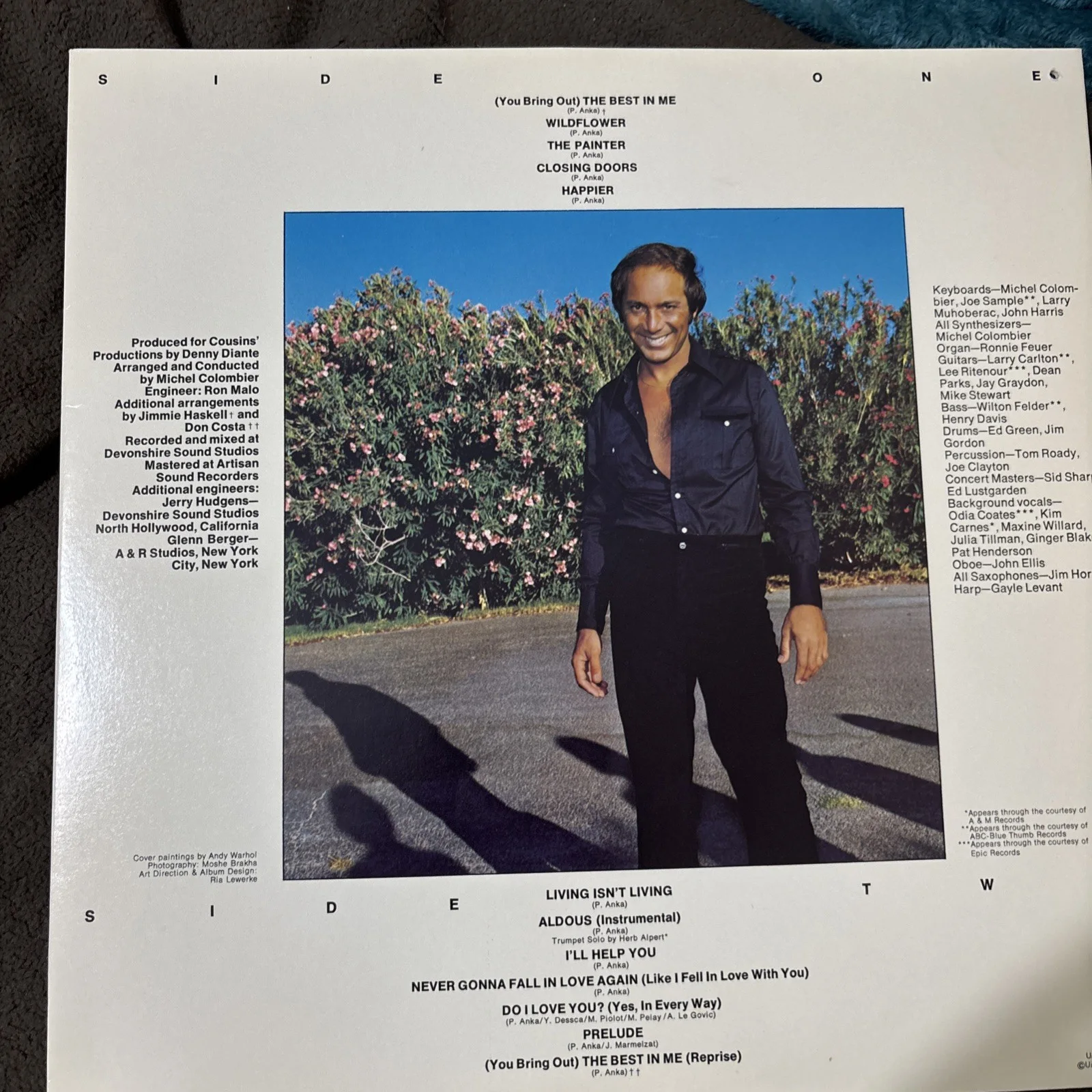 Paul Anka — Paul Anka Authentic Signed The Painter Album Cover Autographed JSA T87242, изображение 5