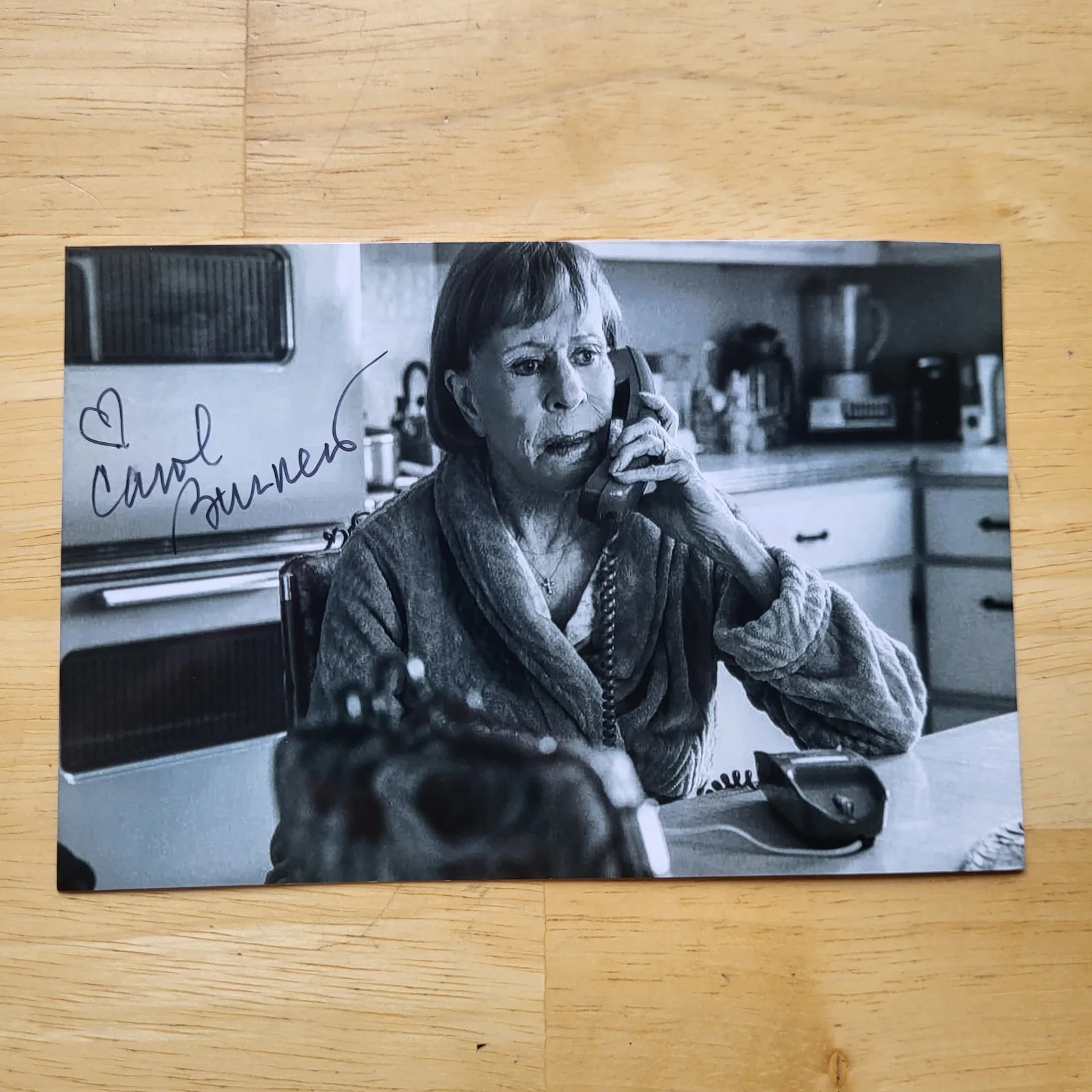 Carol Burnett — Carol Burnett Better Call Saul Signed 4x6 Autograph Photo Mama's Family Annie