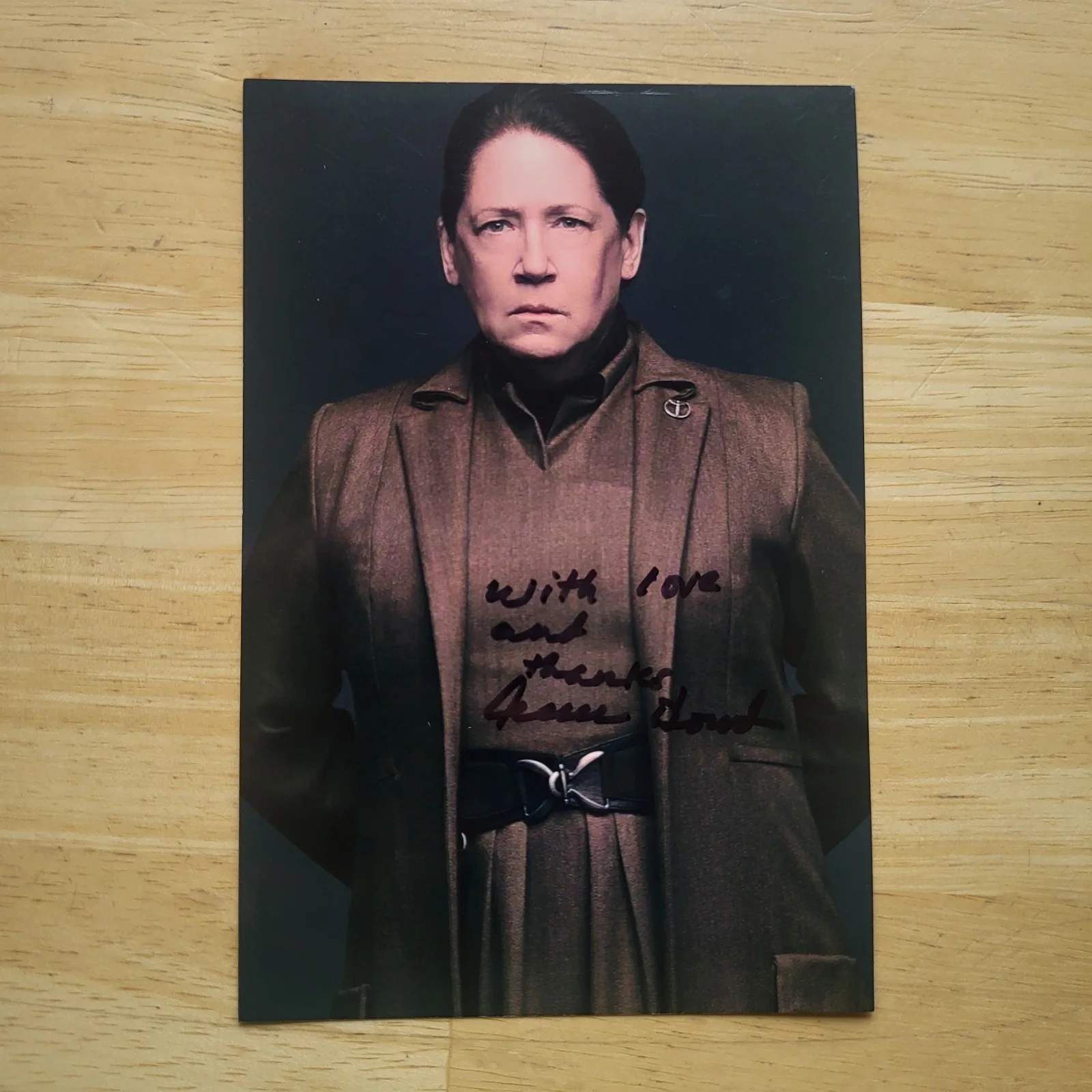 Ann Dowd — Ann Dowd The Handmaid's Tale Hand Signed 4x6 Autograph
