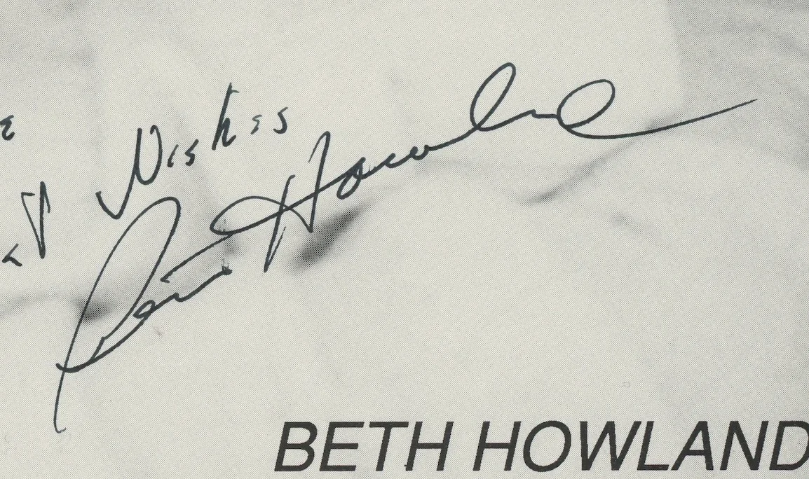 Beth Howland Alice Show Autographed Signed 8x10 Photo AMCo COA, изображение 2