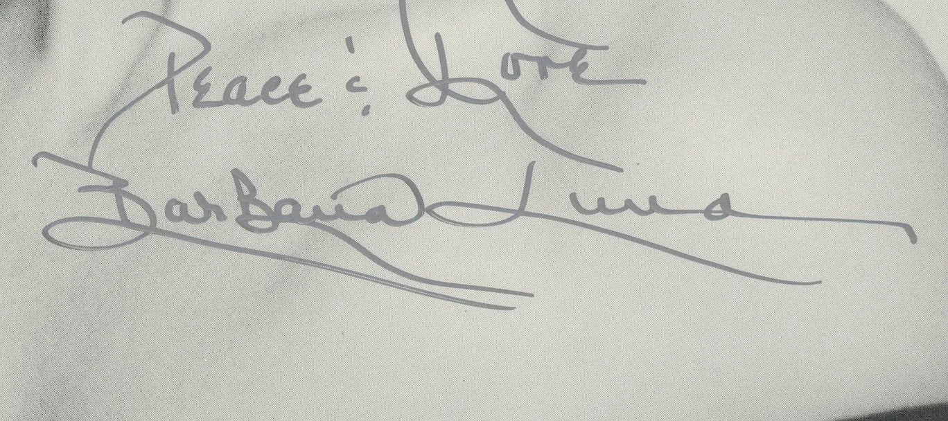 Barbara Luna Five Weeks In A Balloon Autographed Signed 8x10 Photo AMCo COA, изображение 2