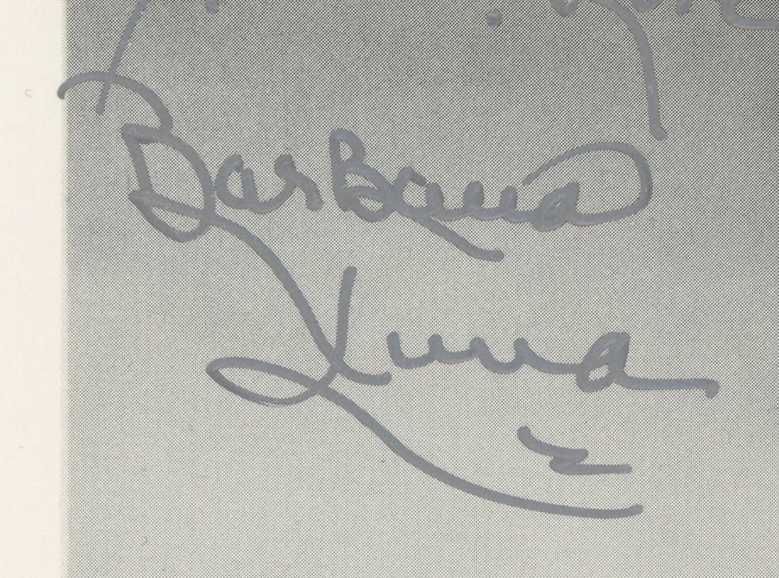 Barbara Luna Five Weeks In A Balloon Autographed Signed 8x10 Photo AMCo COA, image 2