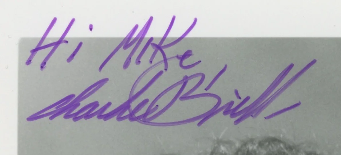 Charlie Brill Mitzi McCall Ed Sullivan Autographed Signed 8x10 Photo AMCo COA, image 2