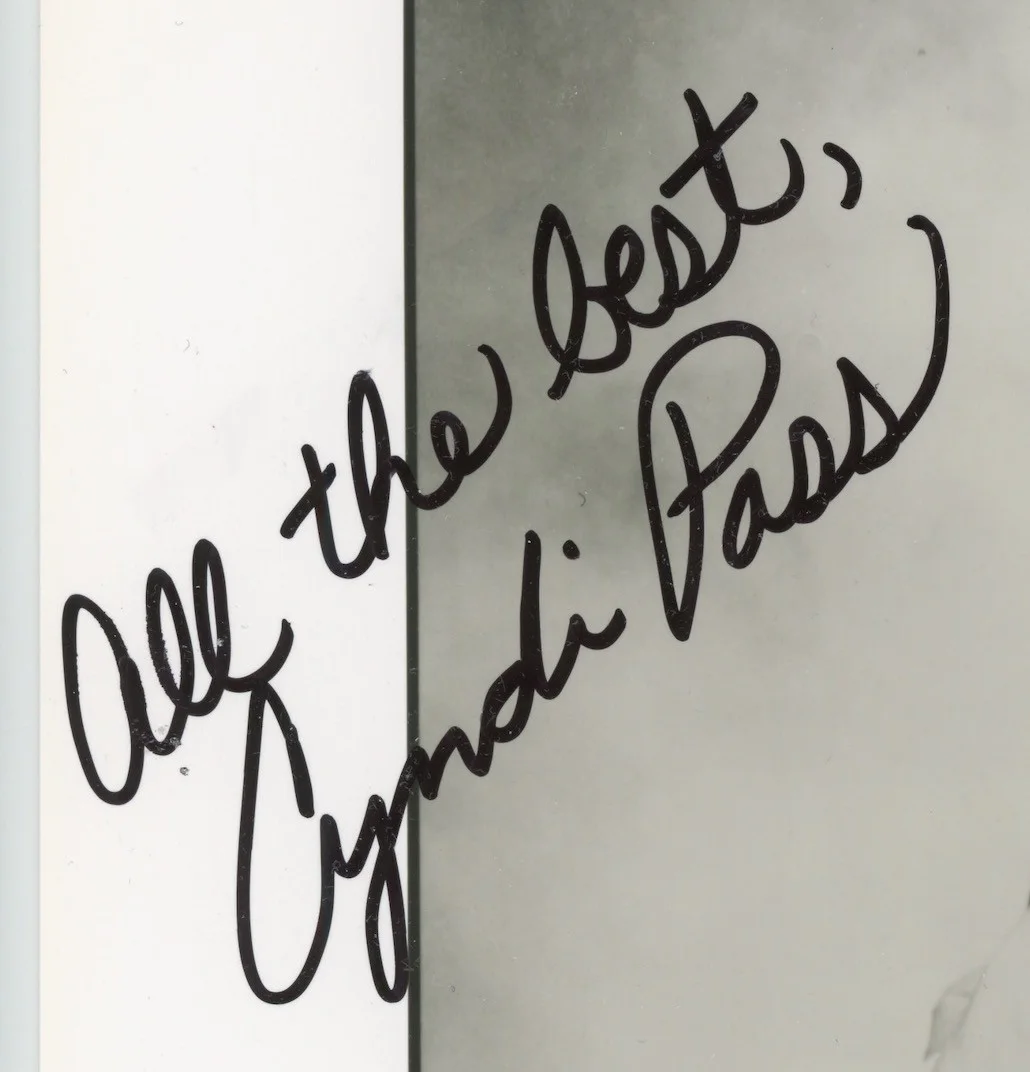 Cyndi Pass Bounty Tracker Autographed Signed 8x10 Photo AMCo COA, image 2