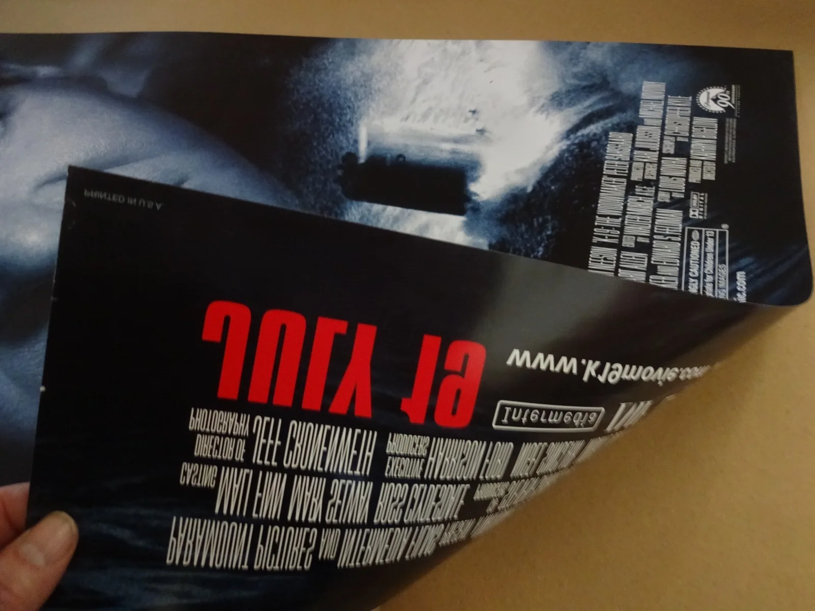 K-19: The Widowmaker Double Sided 2002 Movie Poster Mint 40" x 27" Harrison Ford, изображение 2