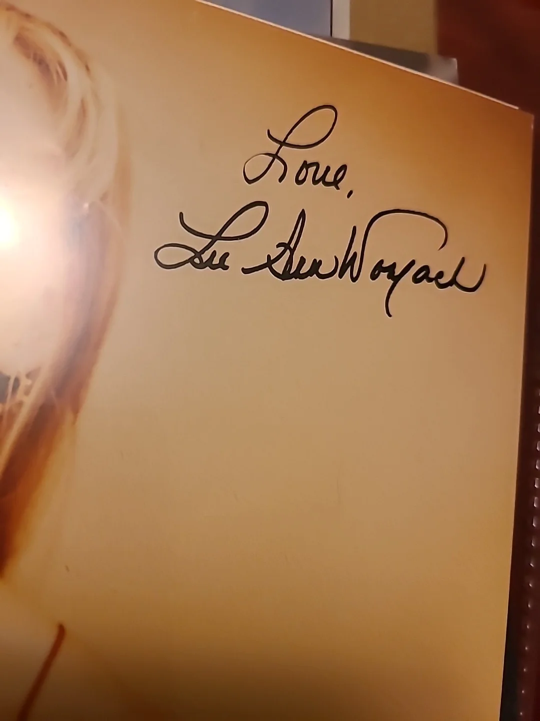 Lee Ann Womack Hand SIGNED 8x1 Photo Autograph, image 2