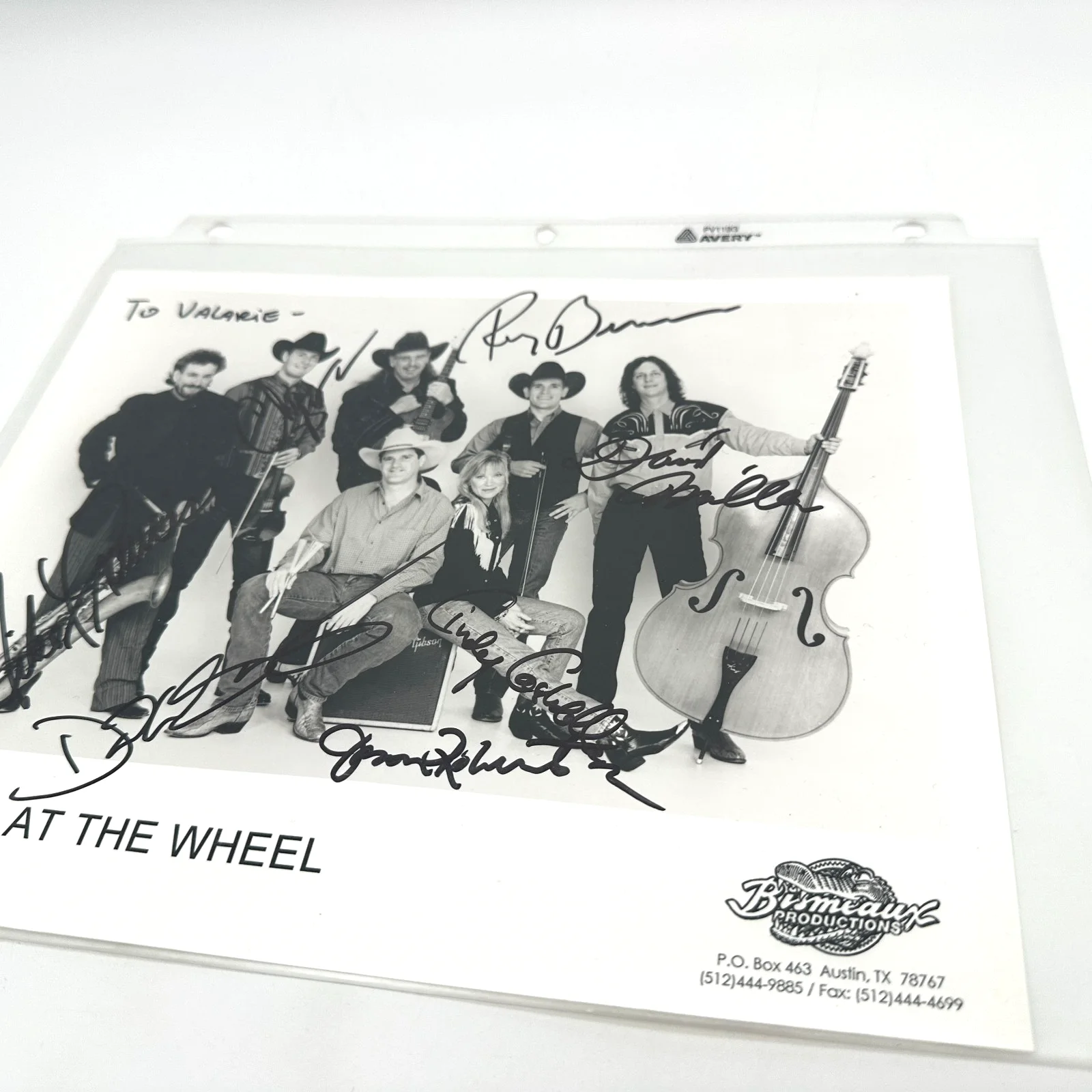 Asleep At The Wheel Multi Signed 8x10 Band Promo Photo Country Swing Auto [CS1], изображение 3