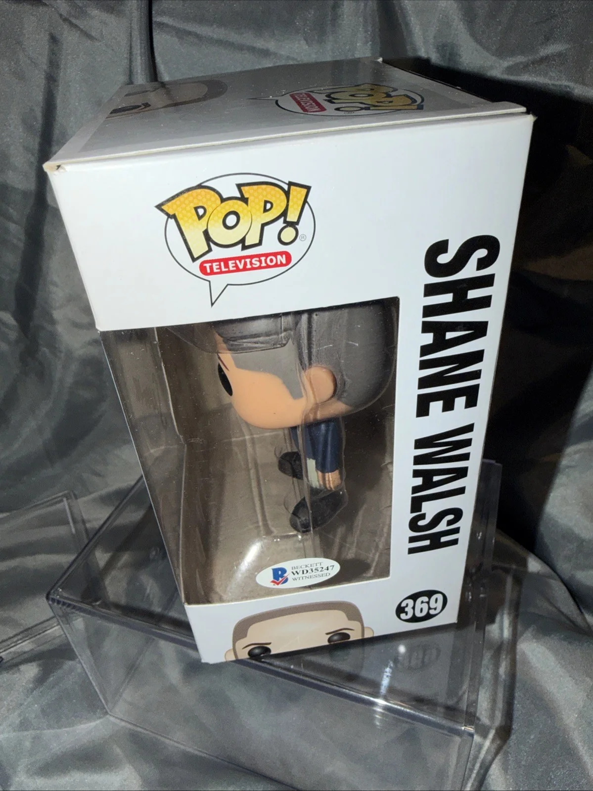 JON BERNTHAL — JON BERNTHAL SIGNED SHANE WALSH FUNKO 369 THE WALKING DEAD AUTOGRAPH BAS 886, изображение 5