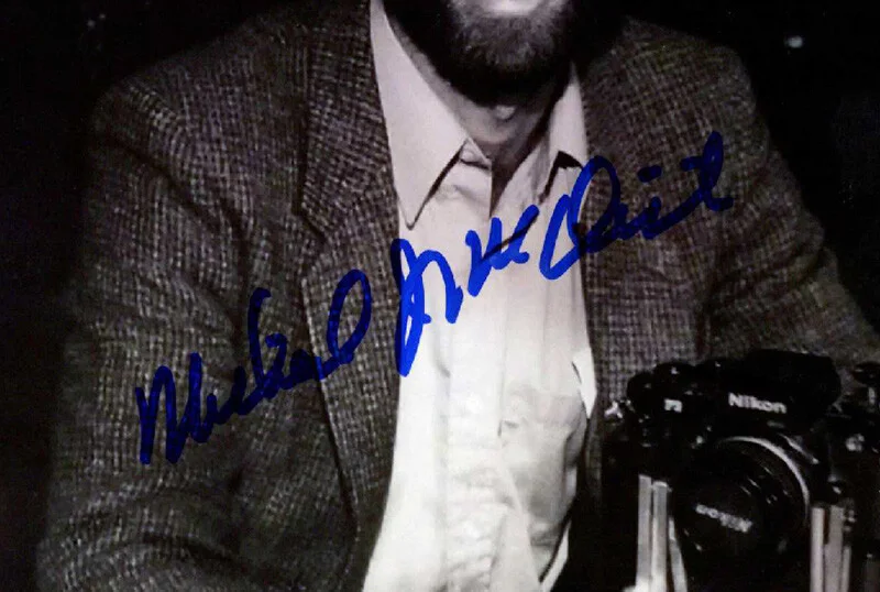 DENNIS MUREN MICHAEL MCALISTER SIGNED 11x14 PHOTO ILM STAR WARS BECKETT BAS, image 3