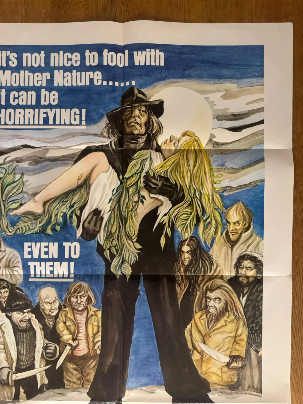 THE MUTATIONS Original One Sheet Movie Poster - 1974 - VERY RARE!, image 3