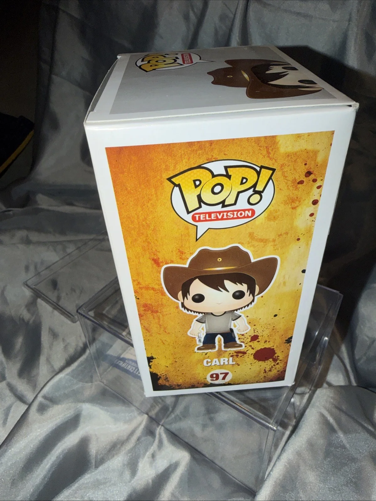 Chandler Riggs — Chandler Riggs ‘The Walking Dead’ Signed Funko Pop ‘Carl Grimes’ #97 Beckett, image 5