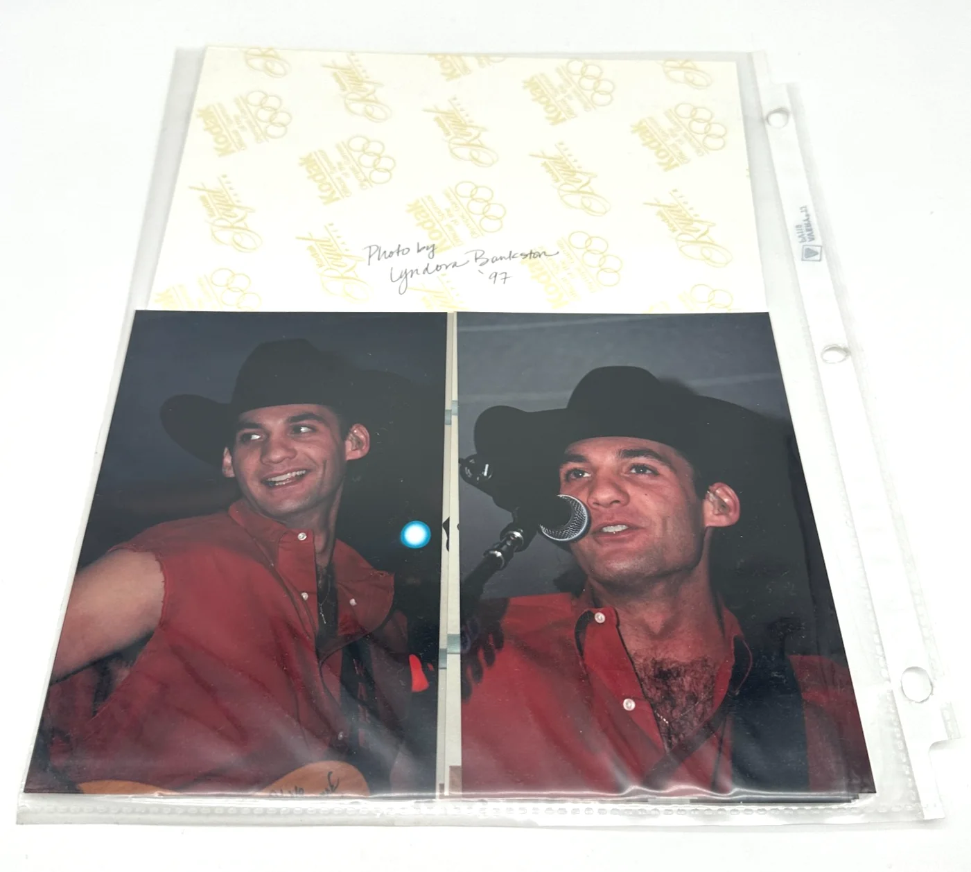 Wade Hayes Signed Original Color Performance Photo Country Guitarist Rare [CS1], изображение 3