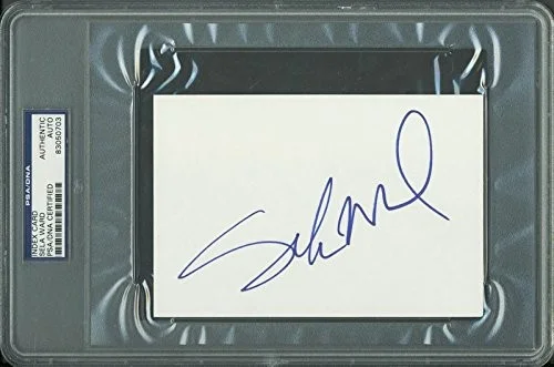Sela Ward — Sela Ward Authentic Signed 4x6 Index Card Autographed PSA/DNA Slabbed 2, image 2