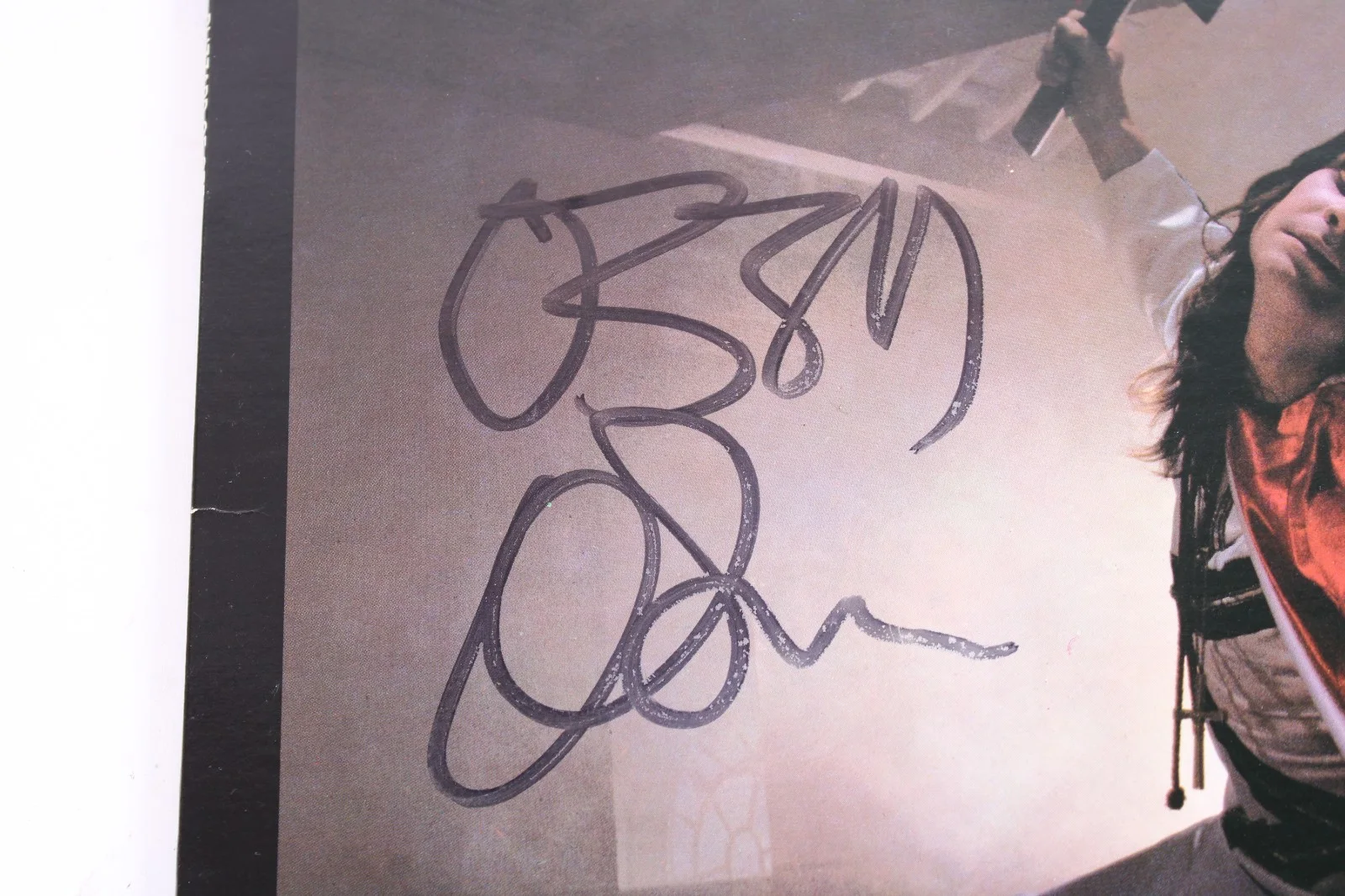 Ozzy Osbourne Blizzard Of OZ Signed Autographed Vinyl Record, image 2