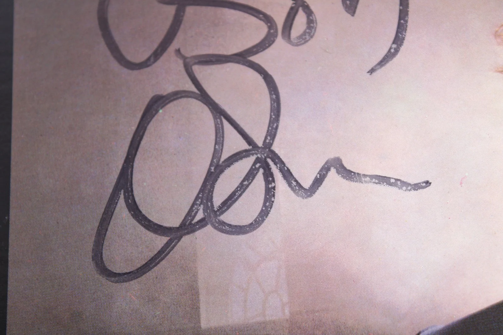 Ozzy Osbourne Blizzard Of OZ Signed Autographed Vinyl Record, image 3