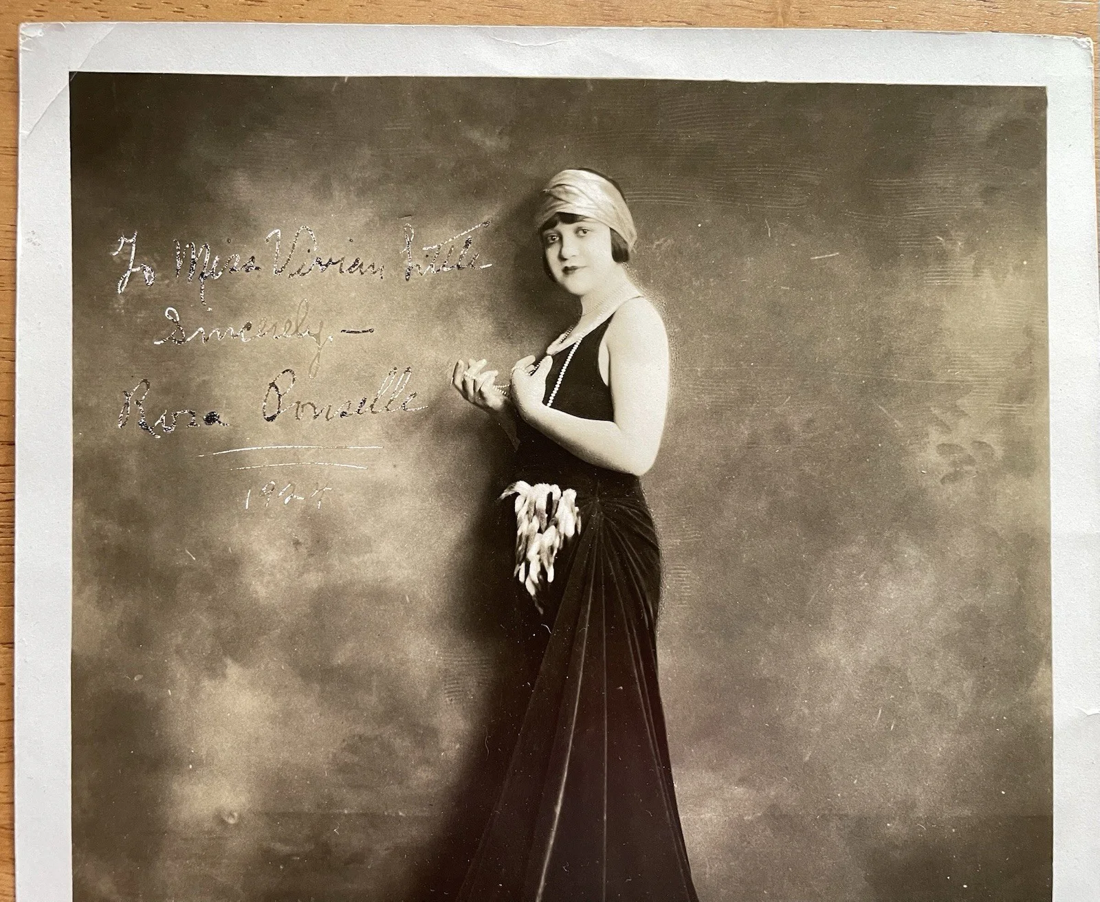 Opera Soprano Rosa Ponselle Autograph Photo, image 4
