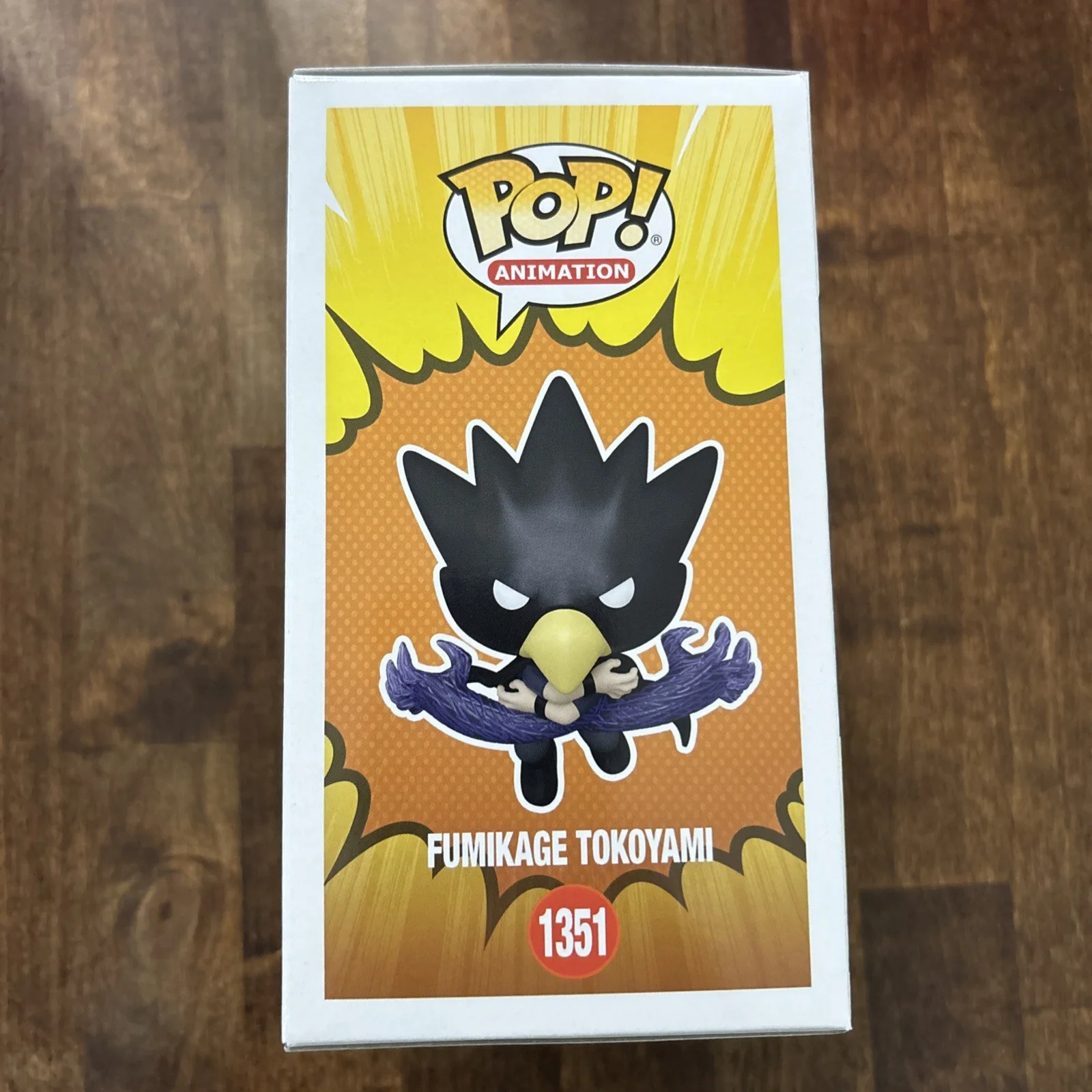 Yoshimasa Hosoya — Yoshimasa Hosoya JVA Signed Funko Pop #1351 Fumikage Tokoyami My Hero Academia, изображение 4