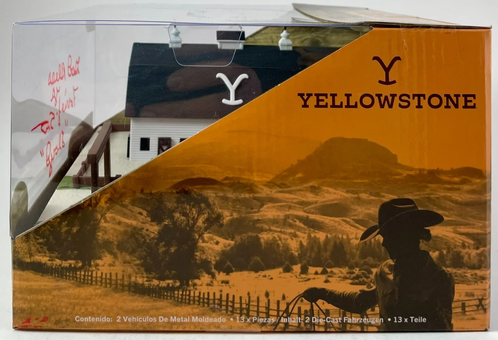 Forrie J Smith — Forrie J Smith Signed Jada Toys Yellowstone Dutton Ranch Nano Scene JSA COA, image 3