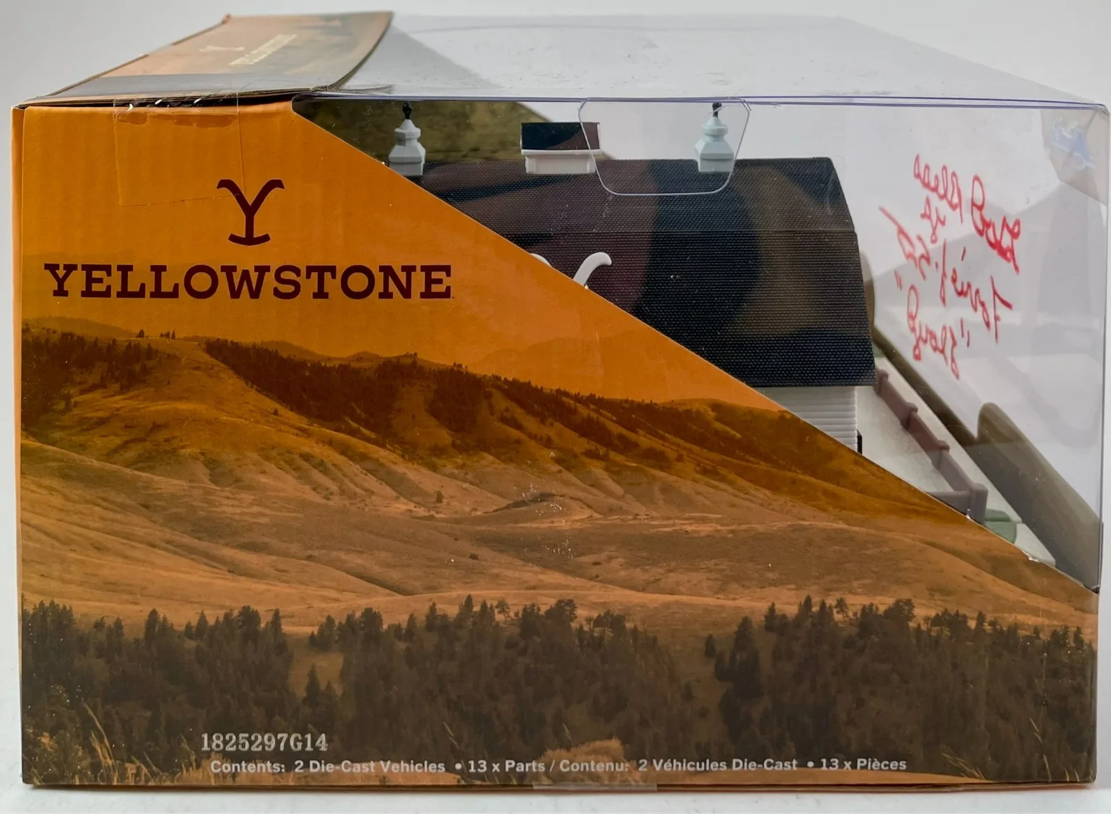 Forrie J Smith — Forrie J Smith Signed Jada Toys Yellowstone Dutton Ranch Nano Scene JSA COA, image 4