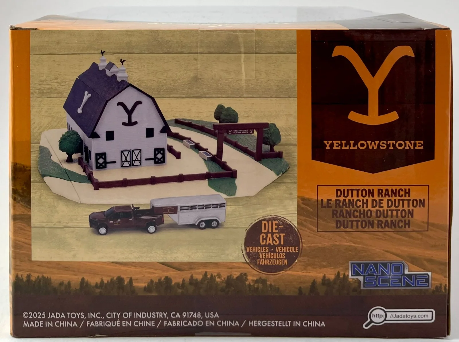 Forrie J Smith — Forrie J Smith Signed Jada Toys Yellowstone Dutton Ranch Nano Scene JSA COA, image 5