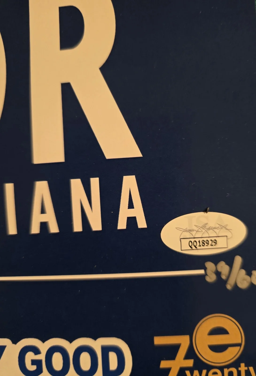 Jim O'Heir — Jim O'Heir Signed 11X17 Parks & Rec JSA, image 2