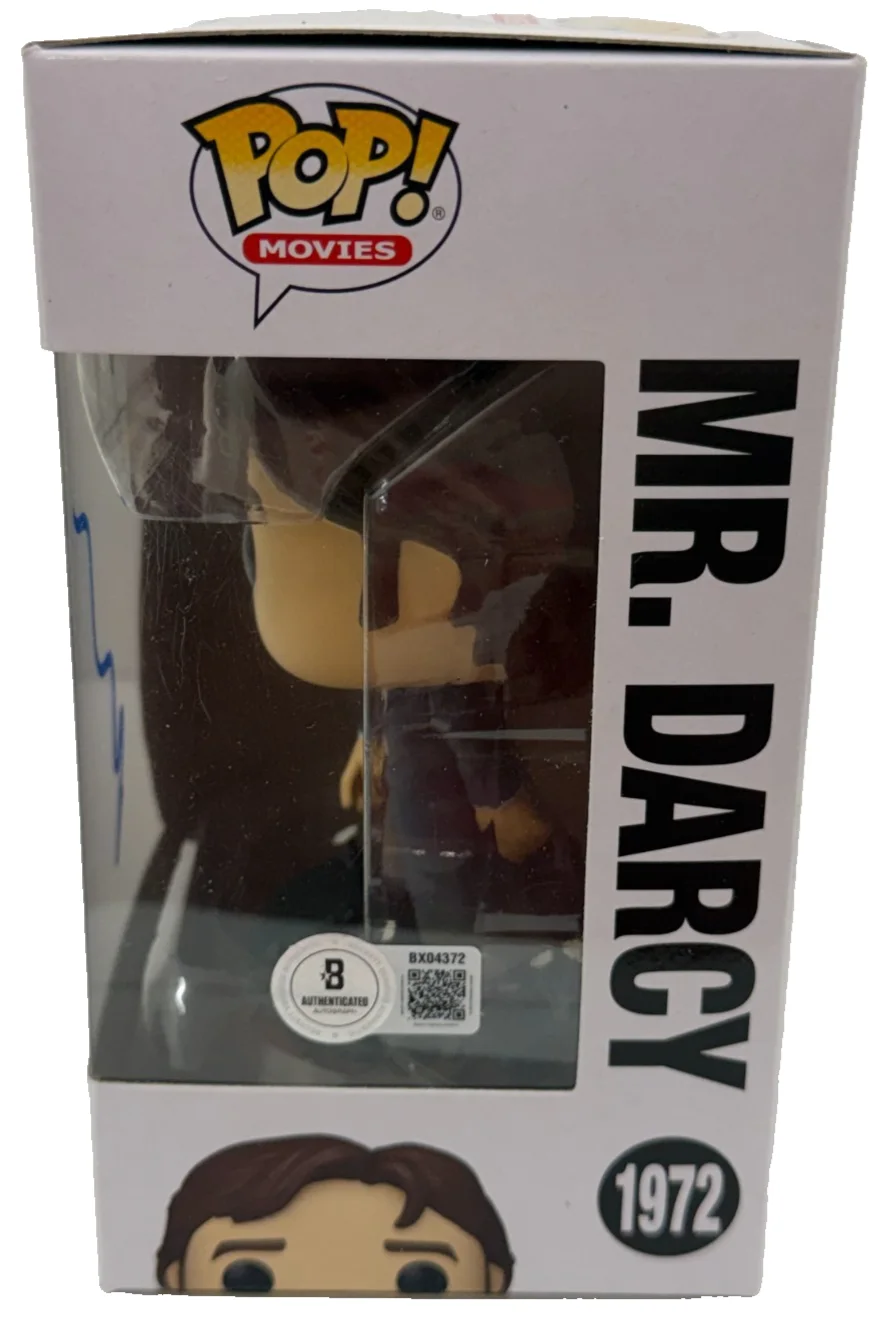 Matthew Macfadyen — Matthew Macfadyen Signed Mr Darcy Funko Pride & Prejudice Autograph Beckett, image 2