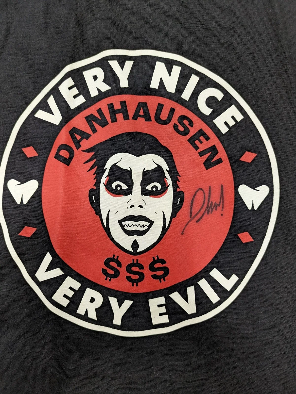 SIGNED DANHAUSEN Tote Bag - WWE AEW Wrestling Rare Signed Bag, image 2