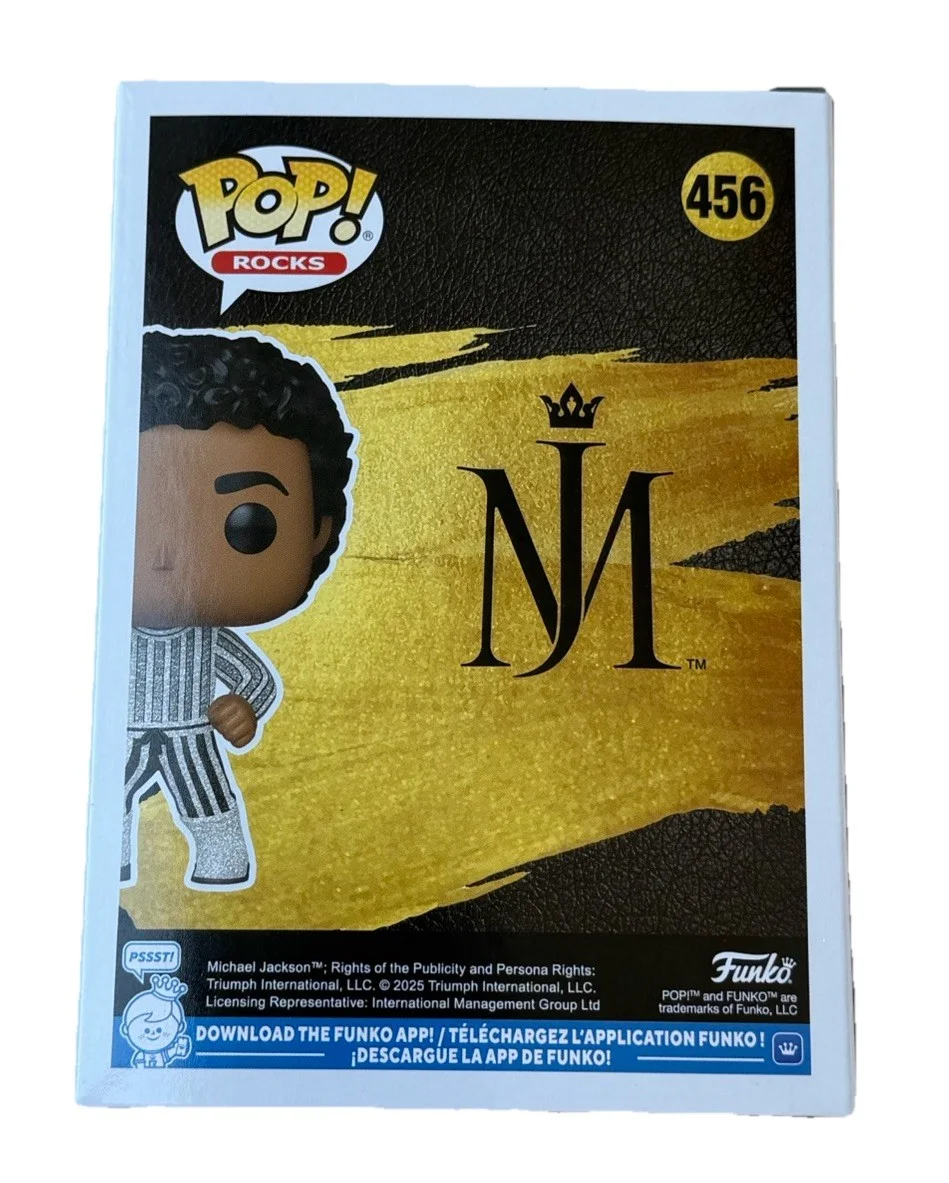 Jaafar Jackson — Jaafar Jackson Signed Glitter Funko Pop #456 Michael Jackson Movie PSA/DNA AUTO, изображение 4