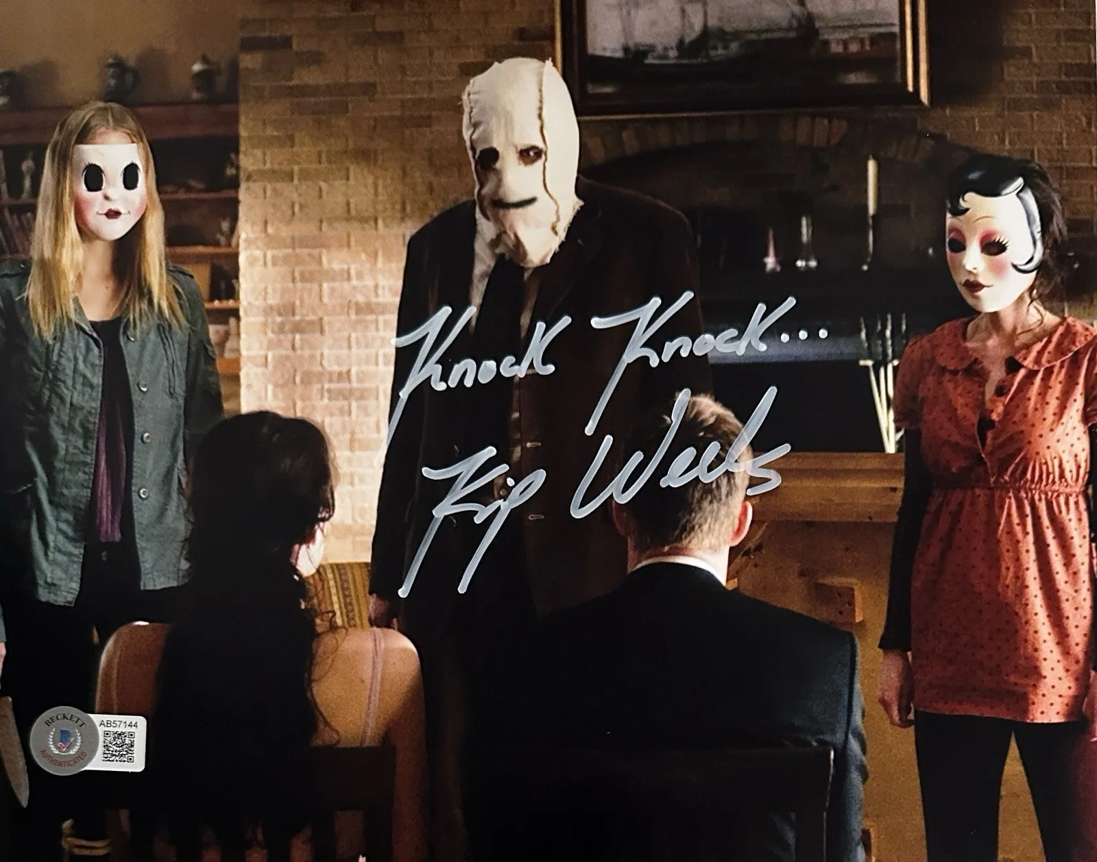 Kip Weeks — KIP WEEKS Signed Autographed 8x10 Photo..THE STRANGERS..Beckett Certified