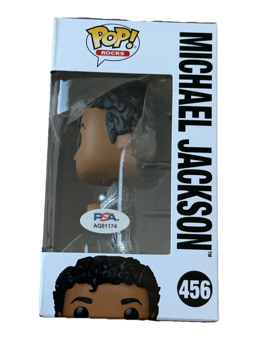 Jaafar Jackson — Jaafar Jackson Signed Glitter Funko Pop #456 Michael Jackson Movie PSA/DNA AUTO, изображение 3