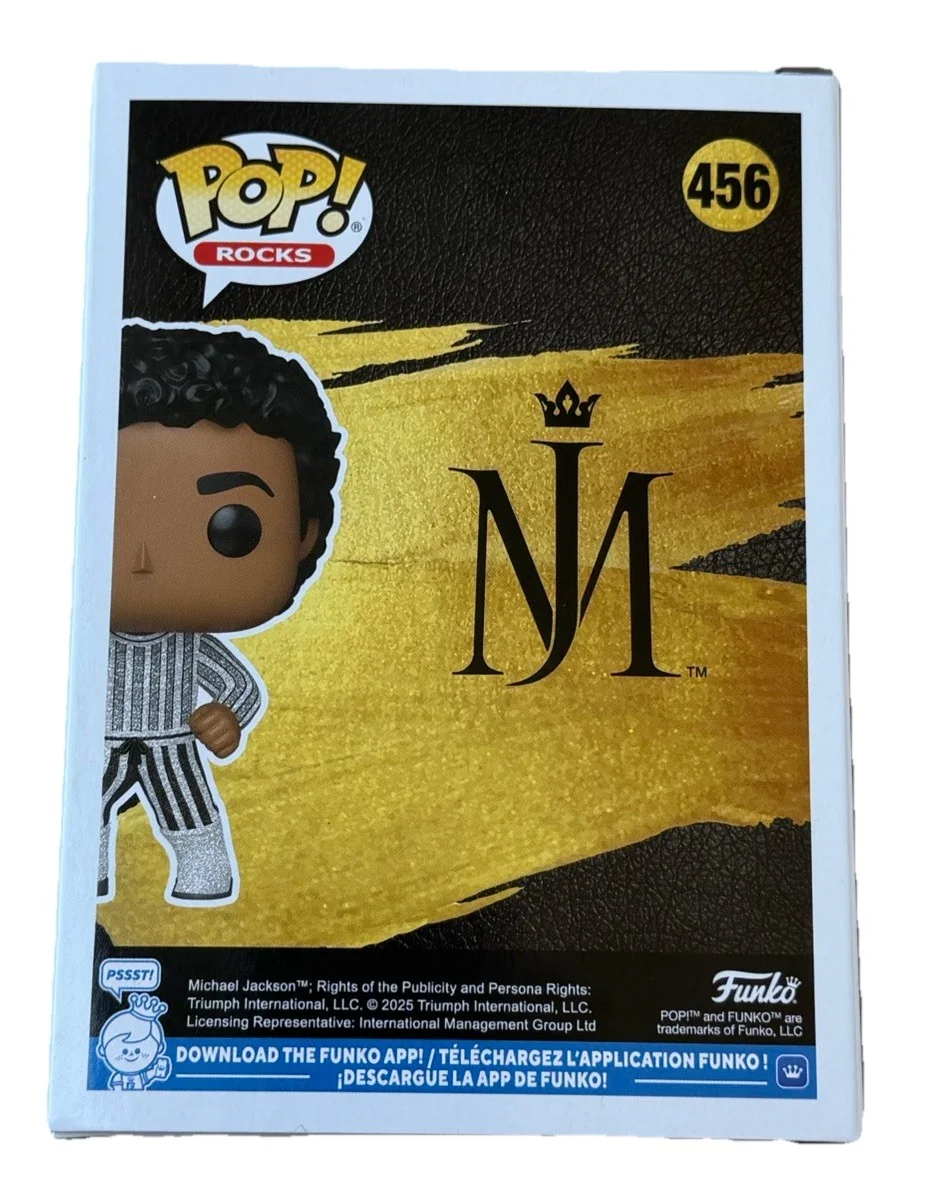 Jaafar Jackson — Jaafar Jackson Signed Glitter Funko Pop #456 Michael Jackson Movie PSA/DNA AUTO, изображение 4