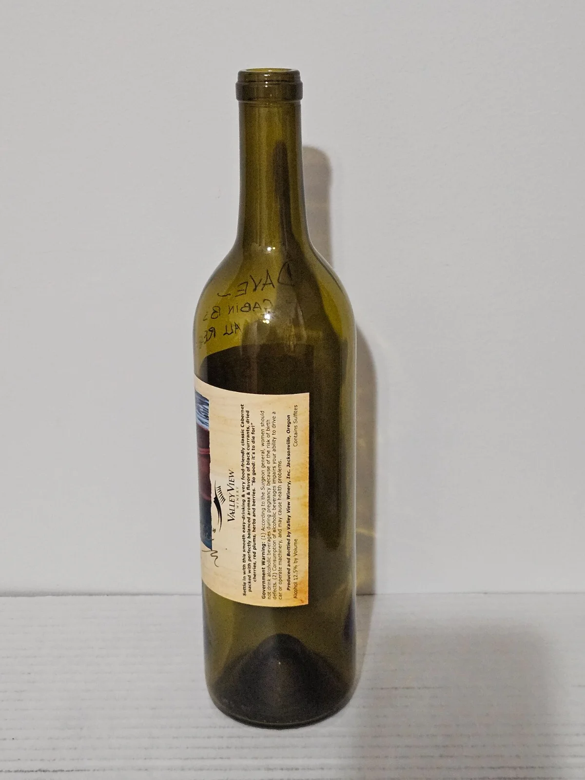 Adrienne King — Adrienne King Signed Empty Bottle. Crystal Lake Wines. Friday the 13th. Horrror., изображение 5