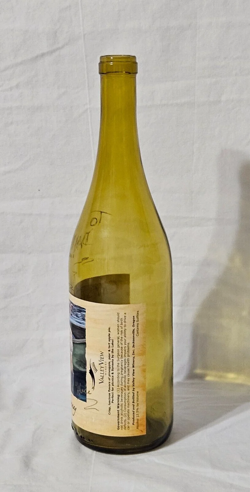 Adrienne King — Adrienne King Signed Empty Bottle. Crystal Lake Wines. Friday the 13th. Horror., изображение 4