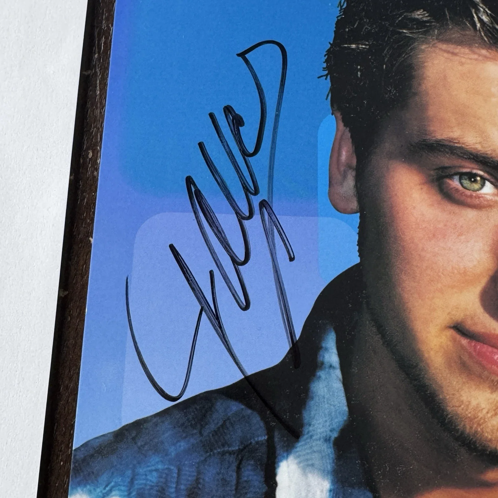 Lance Bass Nsync Autographed 8x10 Signed Photo With 2003 COA Personal Letter, изображение 3
