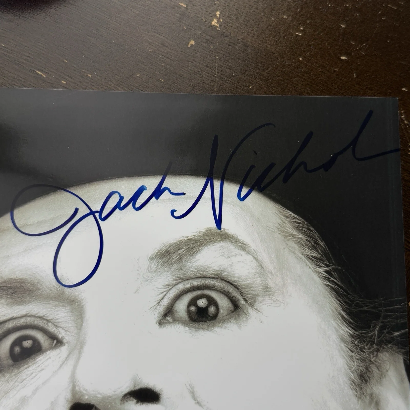 Jack Nicholson Signed 8x10 B&W Photo As Joker Original Autograph Batman Movie, изображение 2