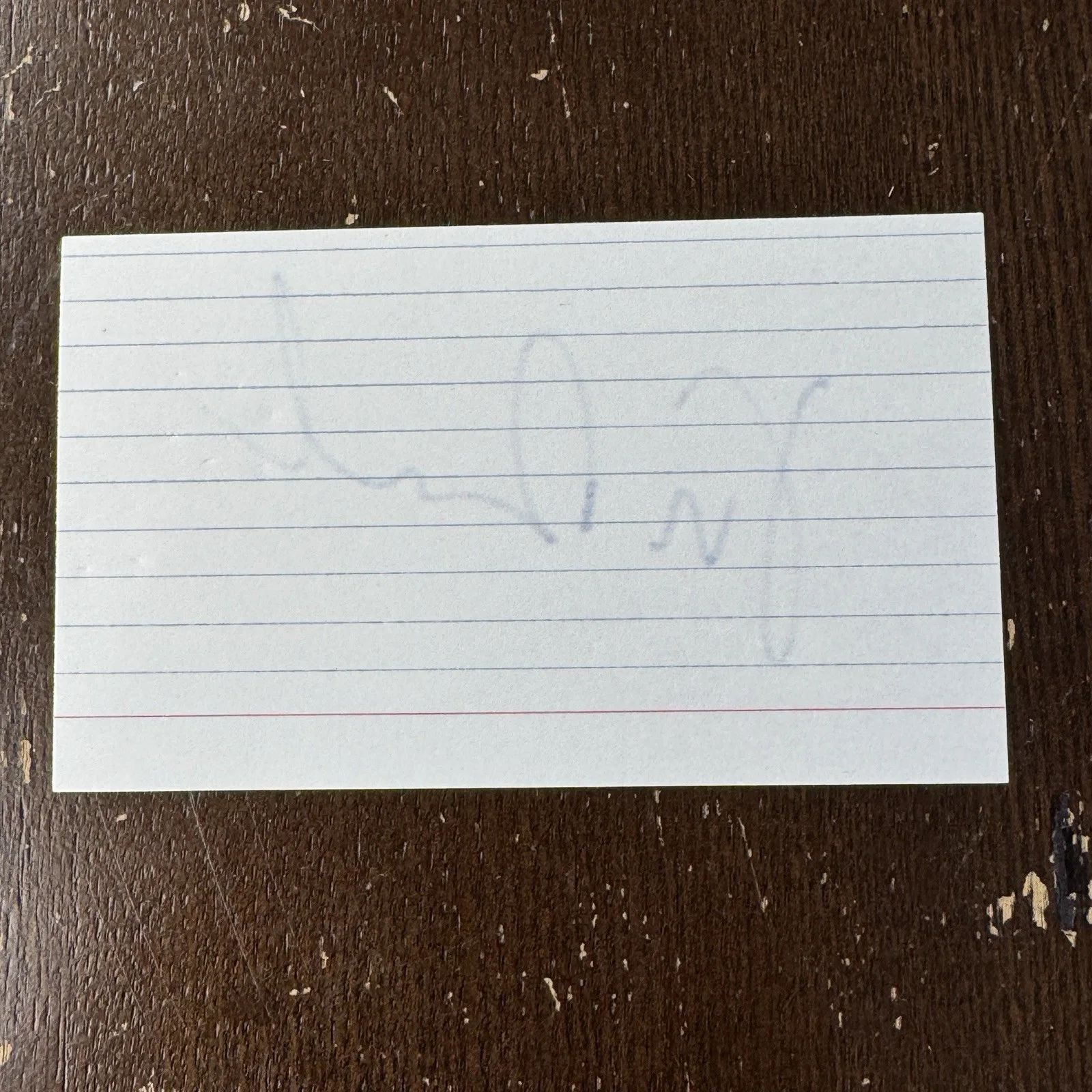Vin Diesel Signed 3x5 Index Card Original In Person Autograph Blue Marker, image 3