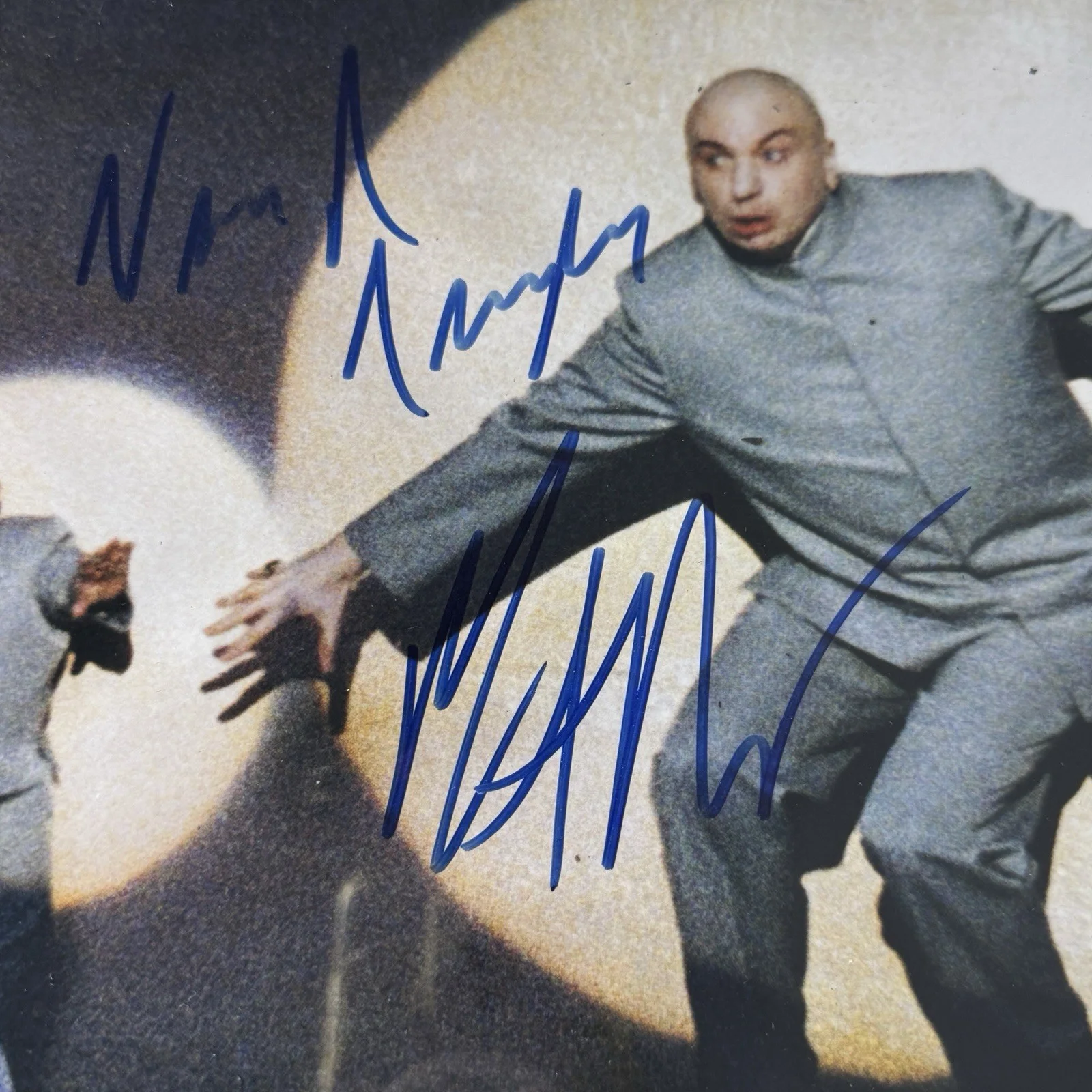 Mike Myers Verne Troyer Signed Autograph 8x10 Framed Photo w COA Austin Powers, image 3