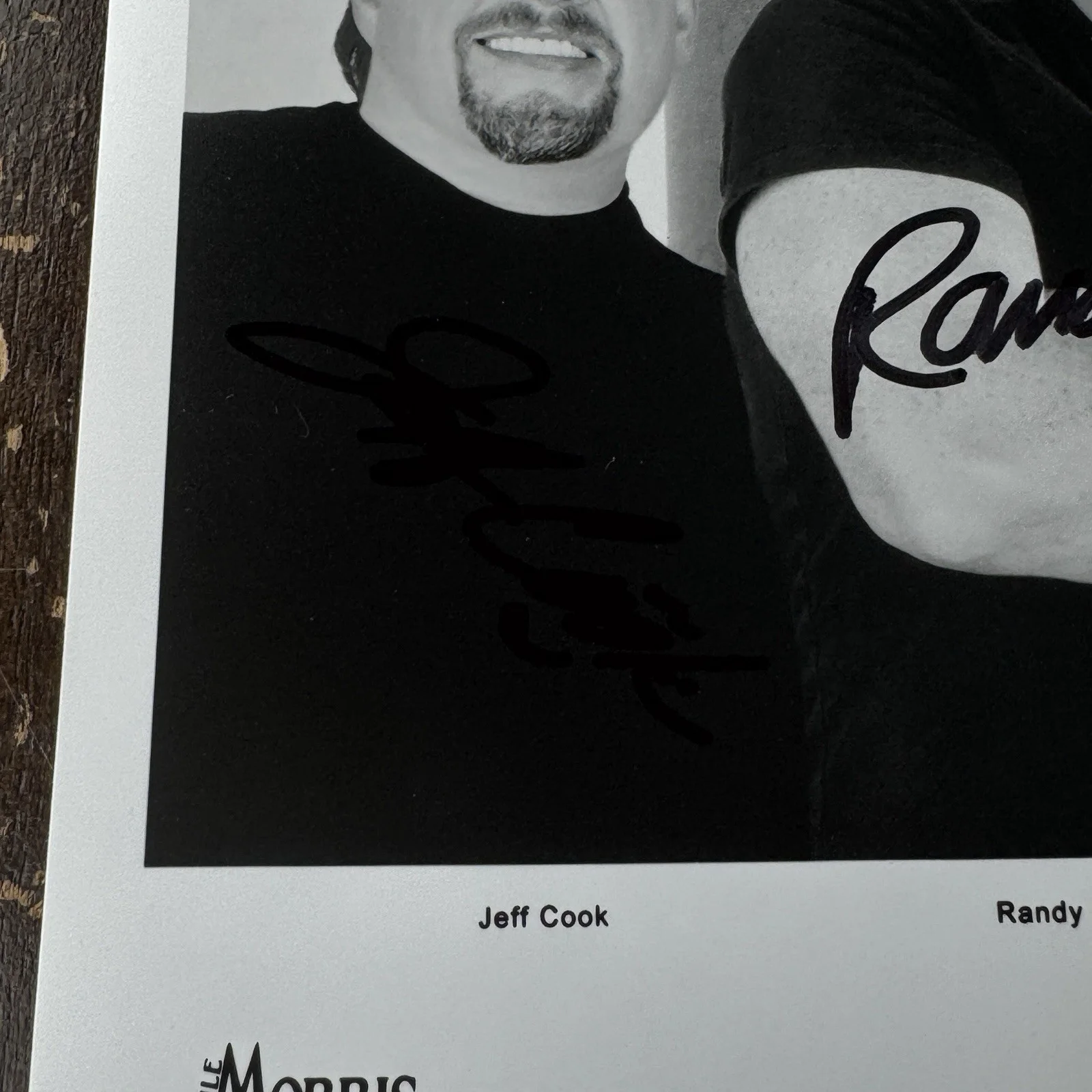 Alabama Signed 8x10 4 Autographs Randy Owen Jeff Cook Mark Herndon Teddy Gentry, изображение 2