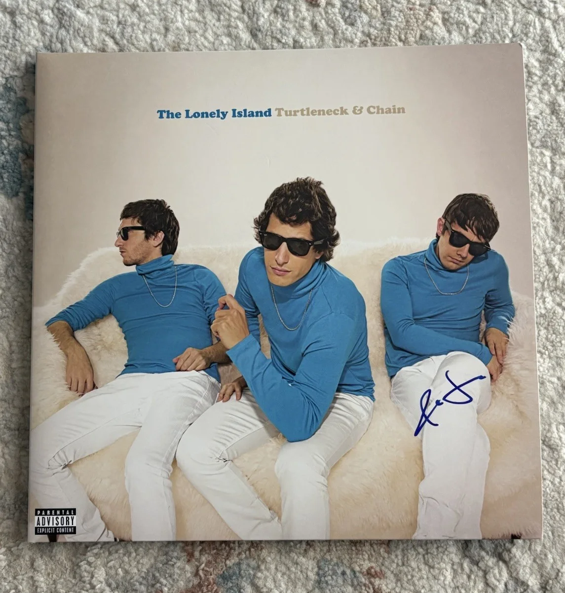 Jorma Taccone Signed Autograph Lonely Island Turtleneck & Chain Vinyl Album JSA!, изображение 2