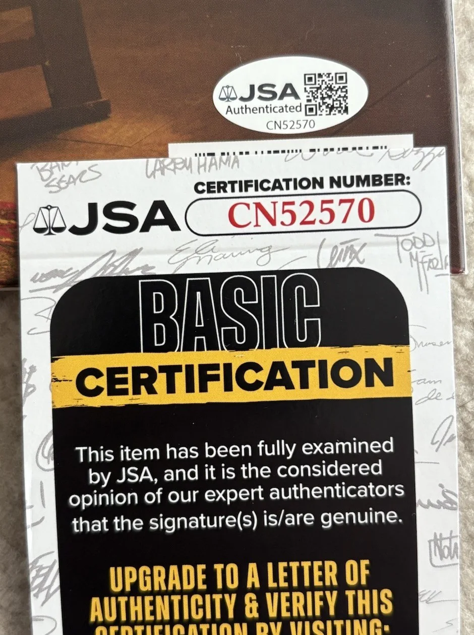Jorma Taccone Signed Autograph Lonely Island Turtleneck & Chain Vinyl Album JSA!, изображение 5