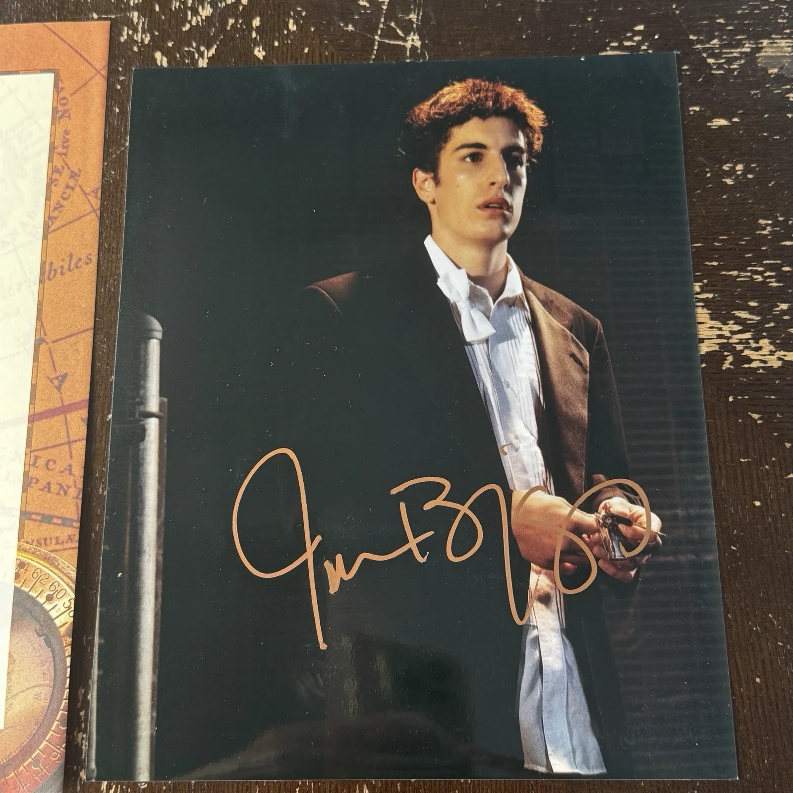 Jason Biggs Signed 8x10 Autograph With COA Vancouver Filming Saving Silverman, image 2