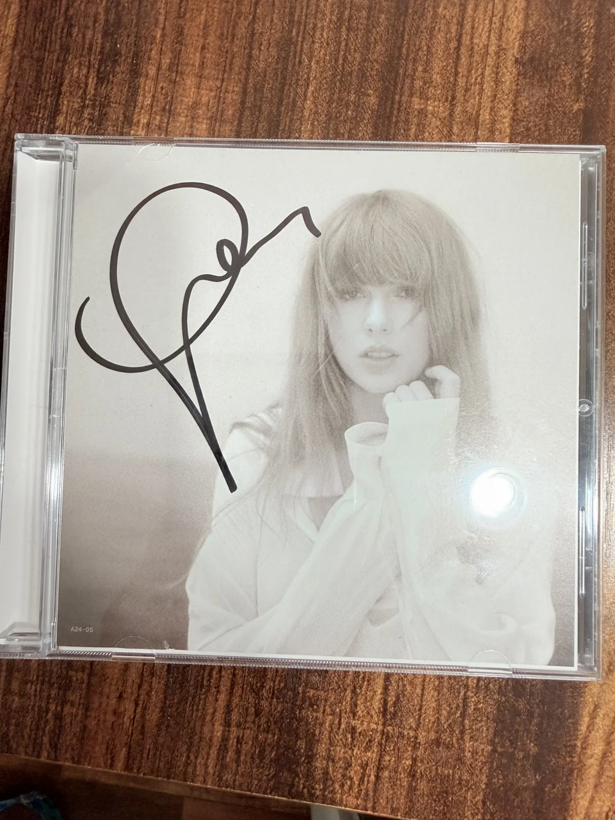 Taylor Swift Signed TTPD CD The Tortured Poets Department, image 2