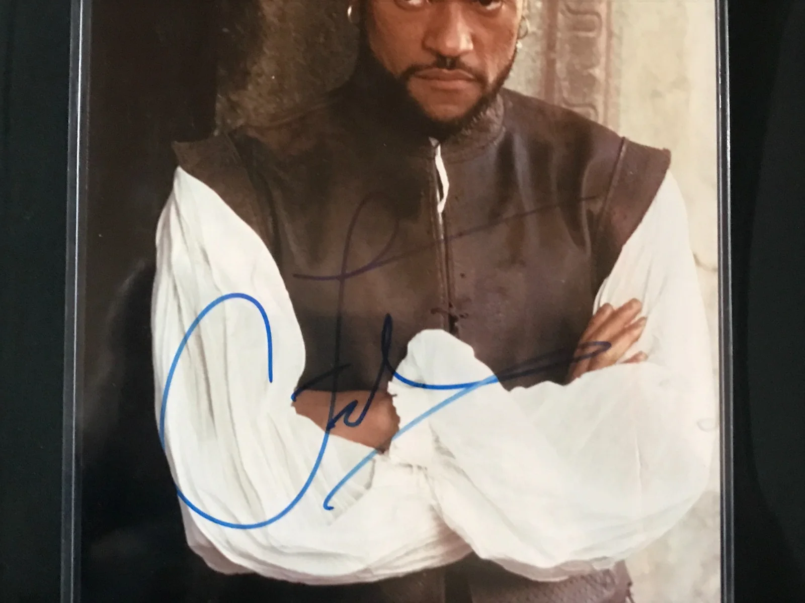 Laurence Fishburne — LAURENCE FISHBURNE (AUTO) PHOTO 8X10 with COA *Othello/Matrix** Actor, image 3