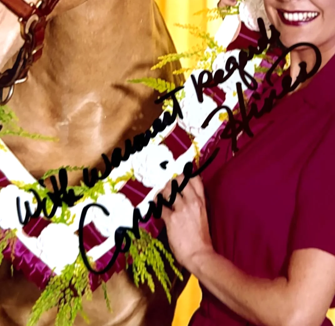Connie Hines, Alan Young — CONNIE HINES ALAN YOUNG SIGNED AUTOGRAPHED 8X10 PHOTO MISTER ED HORSE PSA COA, изображение 3