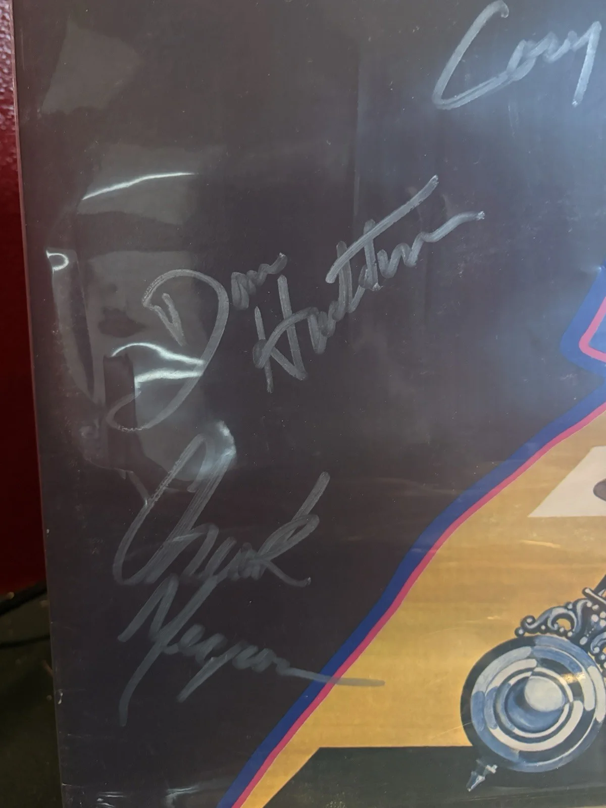 Three Dog Night Golden Biscuits Signed Original Vinyl Record, image 2